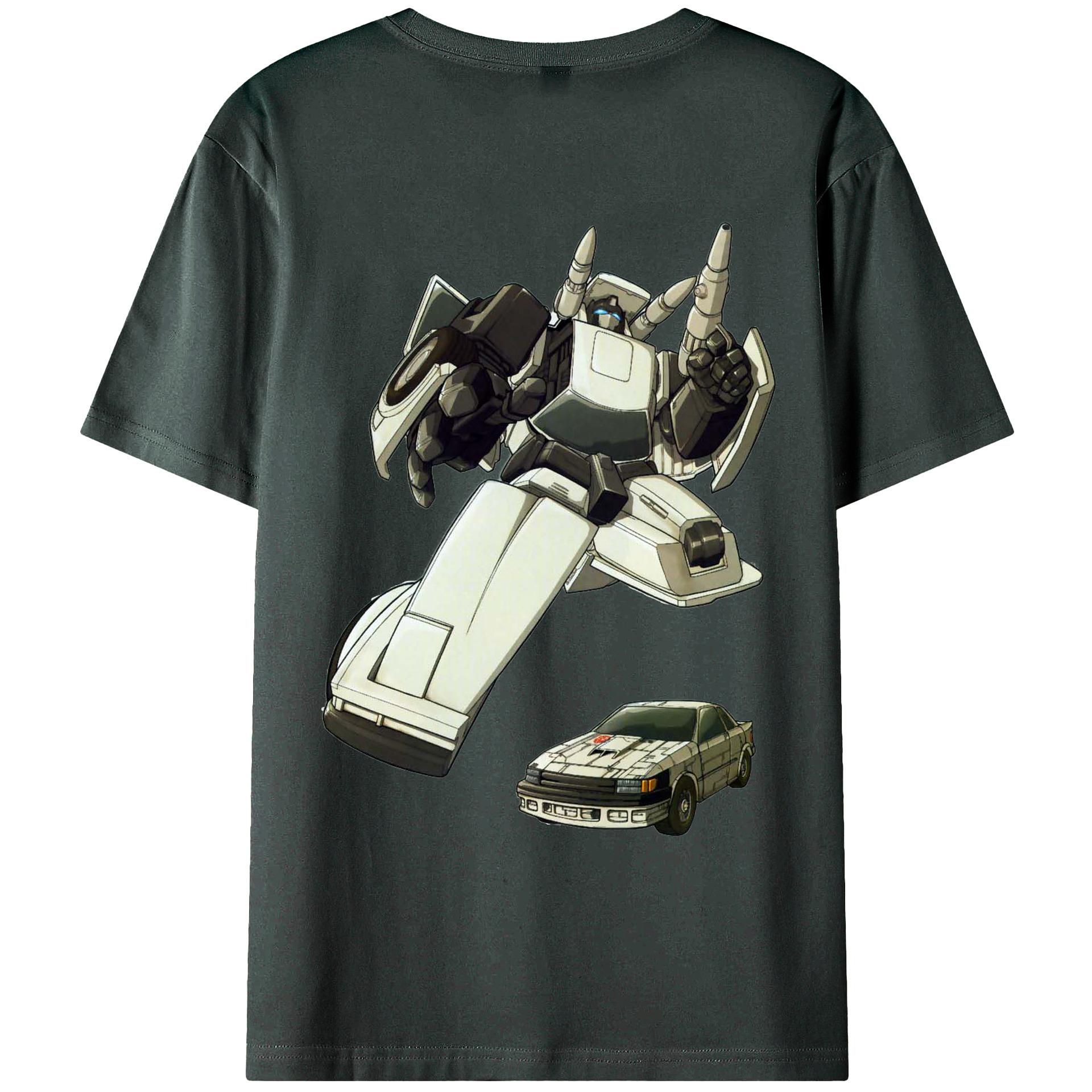 （画像用）  綿100％ メンズ半袖Tシャツ（バックプリント） 通気性